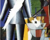 卡兹米尔 马列维奇 : Image The Aviator